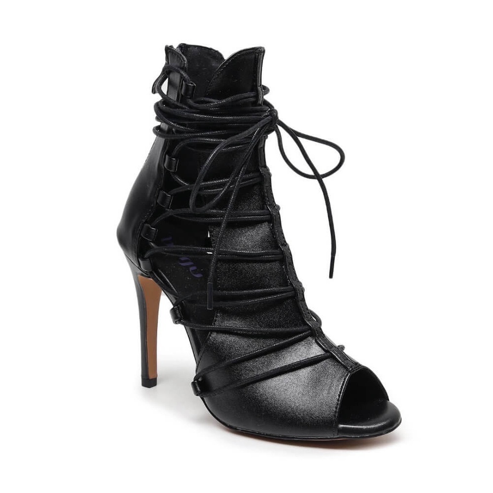Karma black burju heels